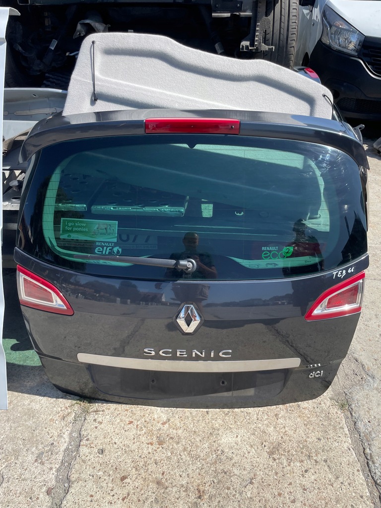 фото №1, Кришка багажника задня scenic iii teb66 короткий