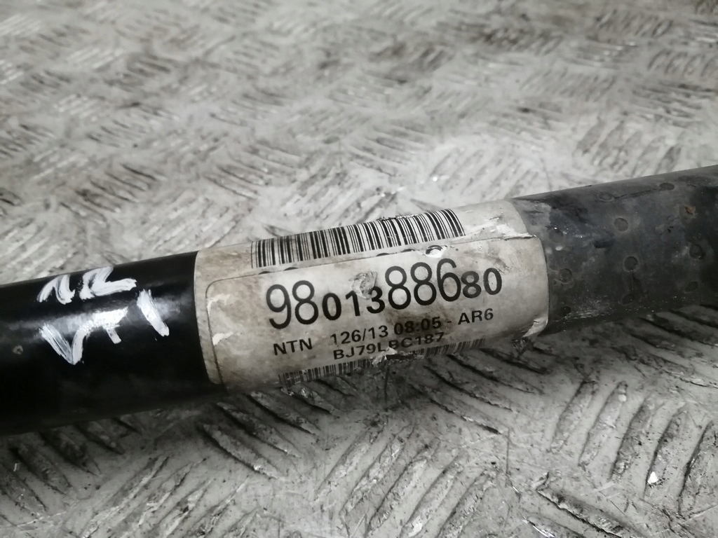 фото №13, Citroen ds3 c3 ii lift привідний вал права 9801388680