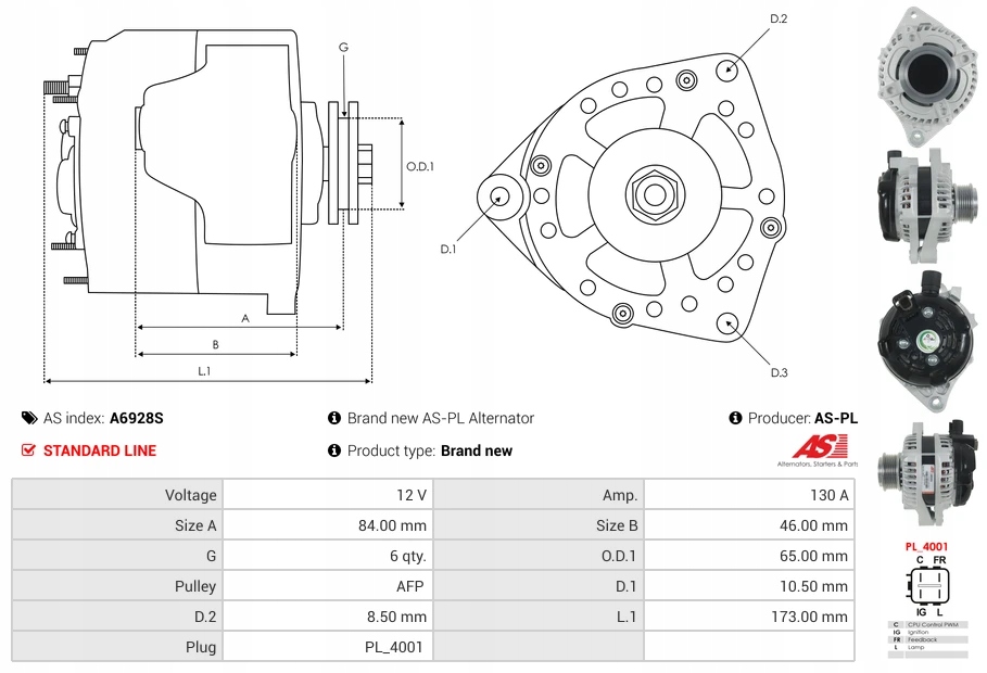 Генератор honda odyssey rl5 в Украине