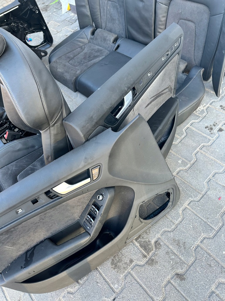 фото №8, A5 s5 8t s-line сиденья кожа alcantara вентилируемые полукожа sportback