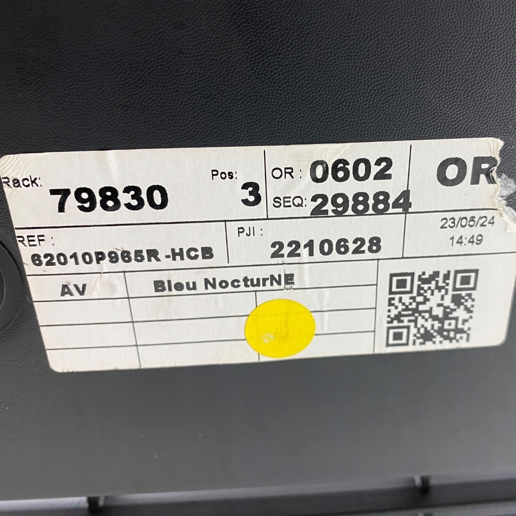 фото №14, Новий оригінальний номер бампер перед 6 pdc renault scenic ev e-tech 62010p965r