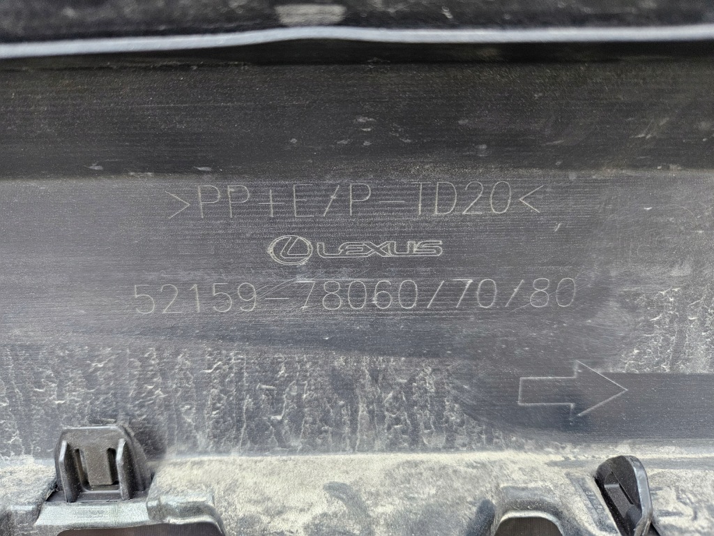 Бампер задняя задний lexus nx 2 ii 52159-78060 полный хороший org + dol Доставка