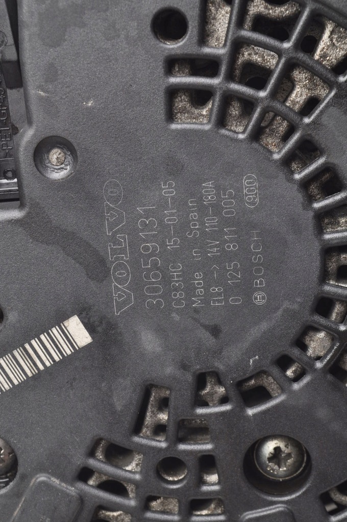 фото №5, Volvo s80 ii v70 iii xc70 2.4 d5 215km генератор 30659131