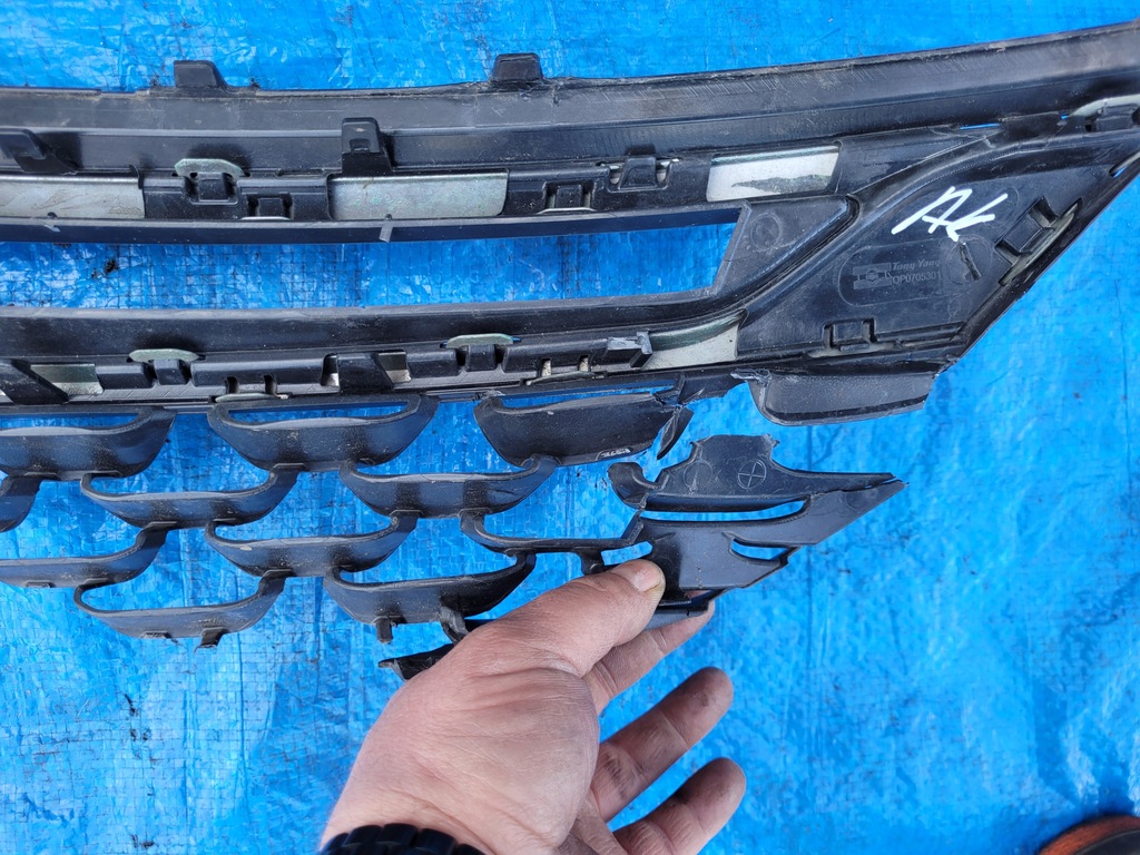 фото №13, Opel-części astra k решітка радіатора решітка радіатора logo емблема хром бампера перед