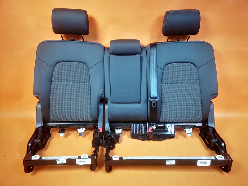 фото №13, Audi q7 4l заднее сиденье задняя комплектная pas замки