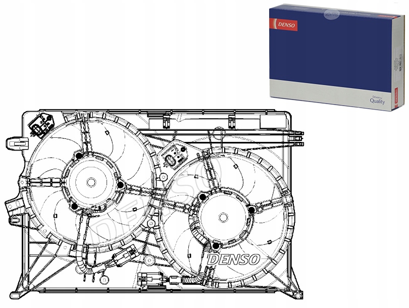 фото №7, Denso der09075 вентилятор радиатора двигателя