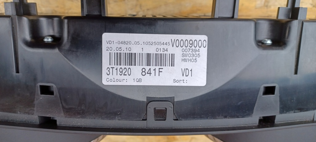 фото №9, Счетчик superb ii 2008-2015 3t1920841f 1.8 tsi eu