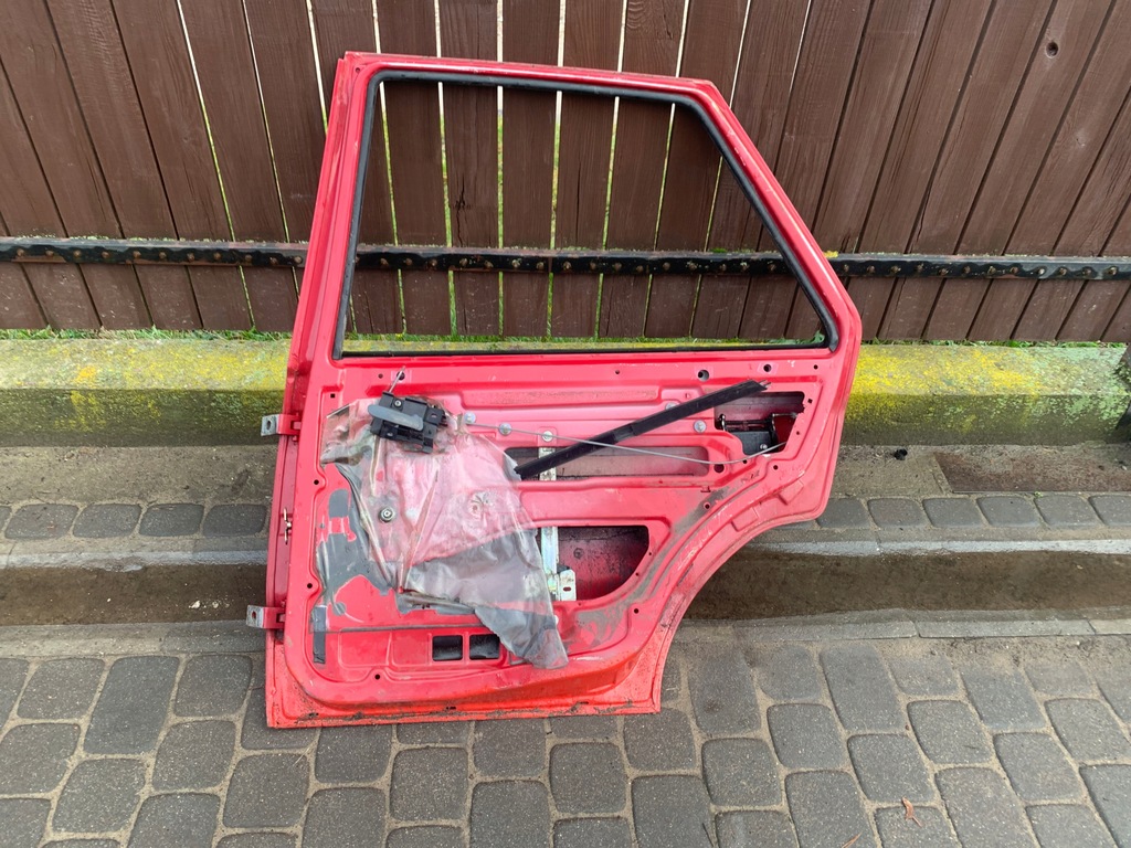 фото №10, Skoda felicja дверь правое бордовые перед задняя