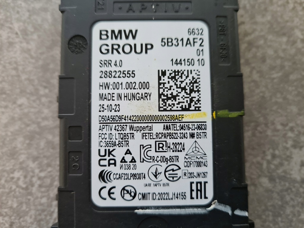 фото №4, Bmw x7 g07 x1 u11 g70 датчик ассистент поперечина движения 5b31af2 радар