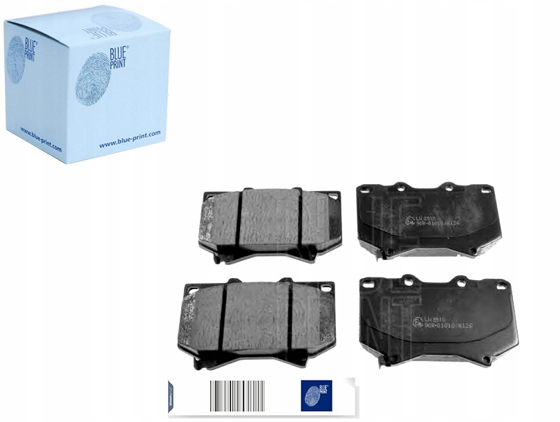 фото №1, Blue print adt342117 набор тормозных колодок тормозных, тормоза дисковые