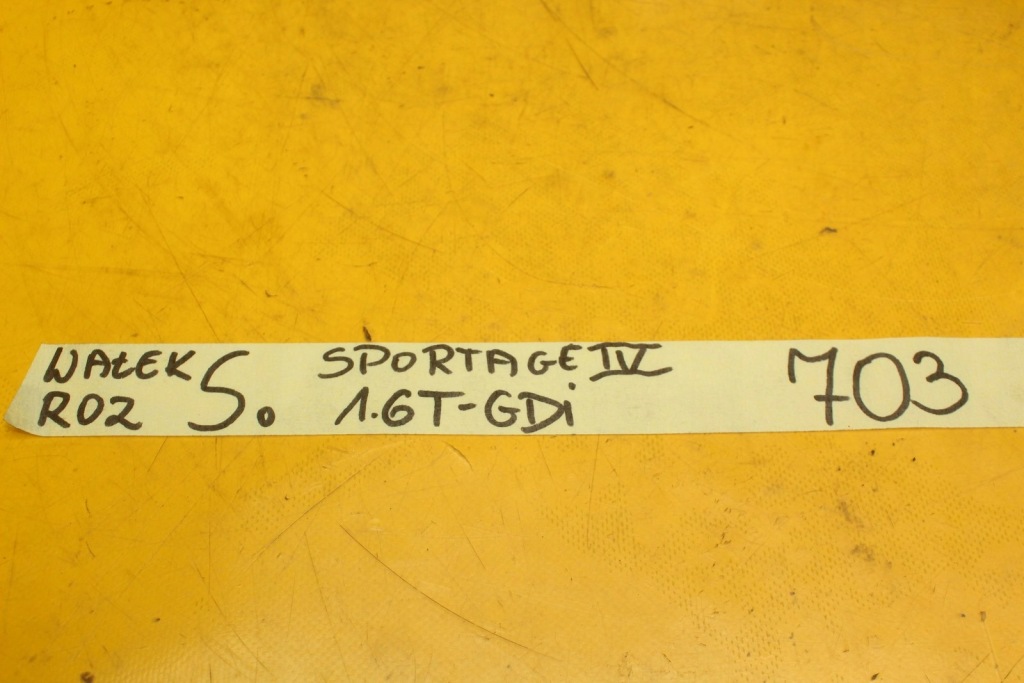 фото №13, Вал розподільного валу впускний  kia sportage iv hyundai 1.6 t- gdi g4fj