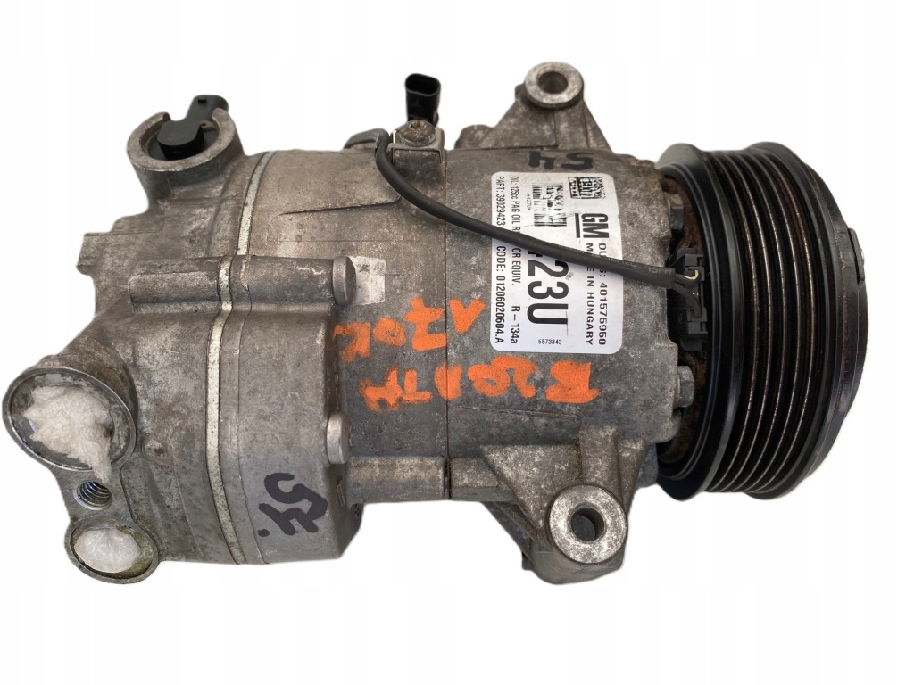фото №1, Opel zafira c компрессор компрессор кондиционера 39029423