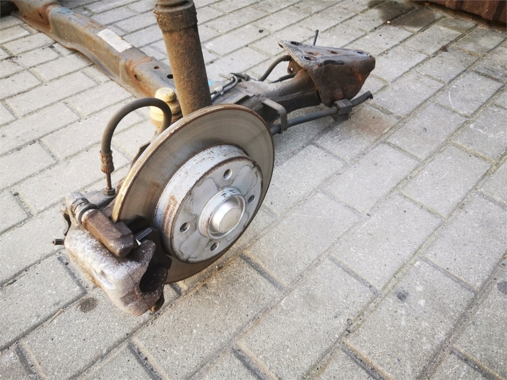 фото №4, Citroen ds3 oś балка подвеска полный задняя