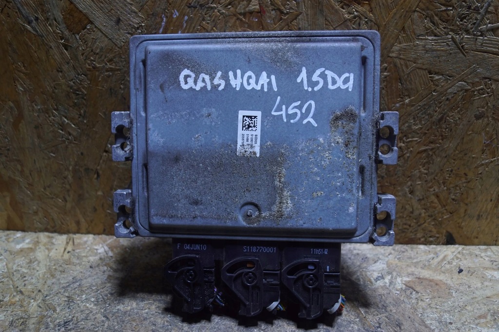 фото №5, Блок керування двигуна nissan qashqai j10 1.5 dci 23710br30a