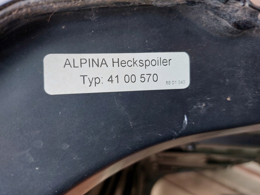 фото №10, Крышка багажника задняя bmw f30 alpina b3 czarna 475