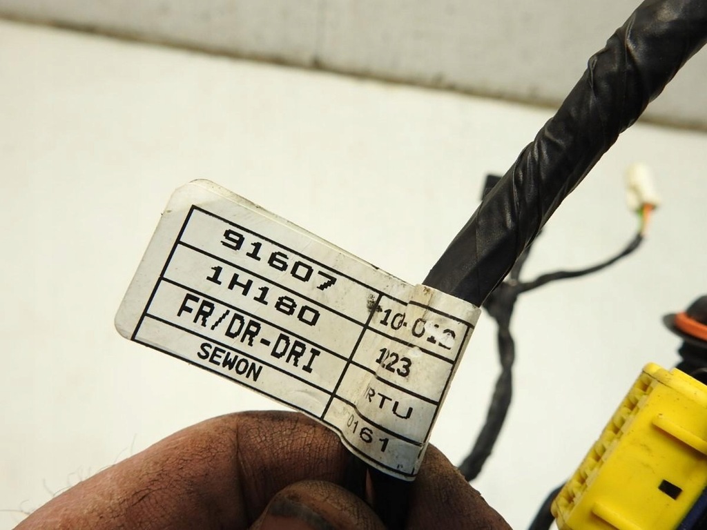 фото №7, Джгут електропроводка двері лівий перед kia ceed i 91607-1h180