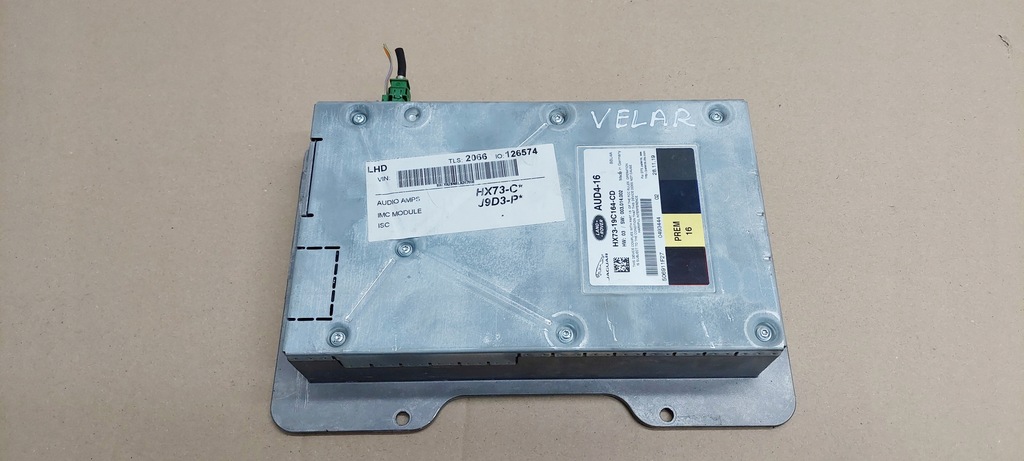 фото №1, Підсилювач land rover range rover velar