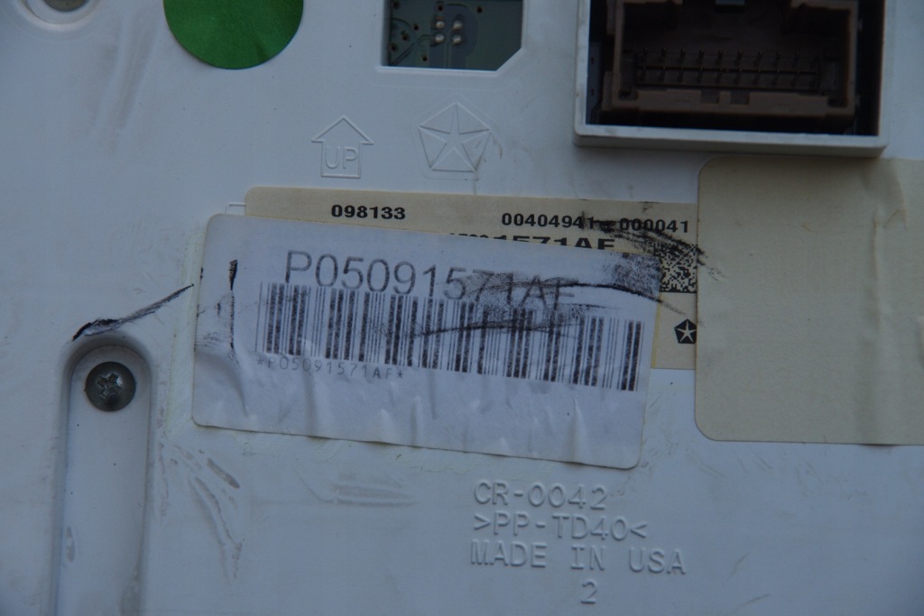 фото №5, Счетчик приборы jeep grand cherokee wk2 lift srt8