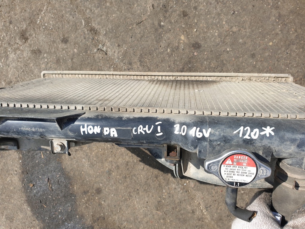 фото №4, Радіатор wody вентилятори honda cr-v 2.0 16v