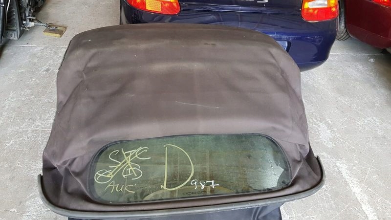 фото №1, Porsche boxster 987 крыша cabrio коричневый