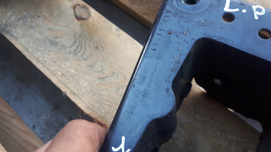 фото №6, A6 c7 4g лонжерон левая левый перед наконечник a7 4g