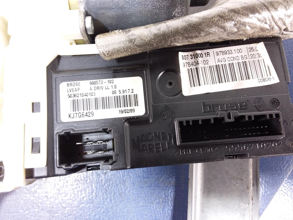 фото №5, Laguna iii підйомник скло перед лівий 807010002r