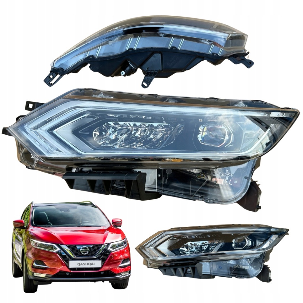 фото №1, Nissan qashqai j11 2017-2021 фара full led левая оригинал 26060hv05b