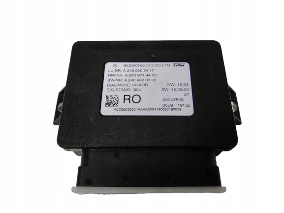 фото №1, Mercedes sl r231 231 модуль тормоза стояночного