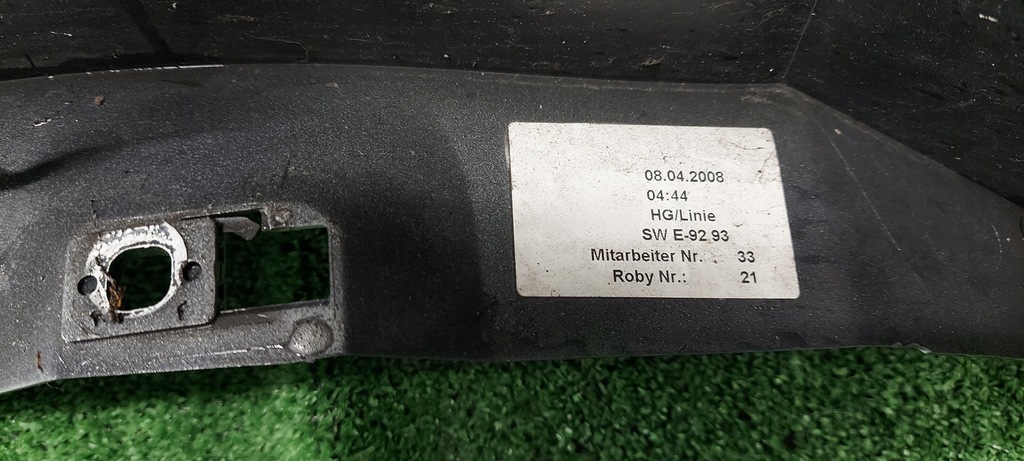 фото №5, Крила правий bmw 3 e92 e93 оригінал 7146066 неклеєний lak: 354titansilber