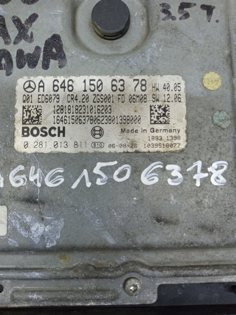 фото №5, Набір mercedes sprinter a6461506378 0281013811