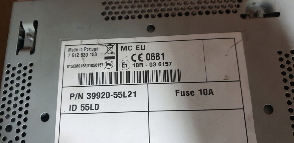 фото №5, Радио оригинальный mp3 fiat sedici suzuki sx4 navi