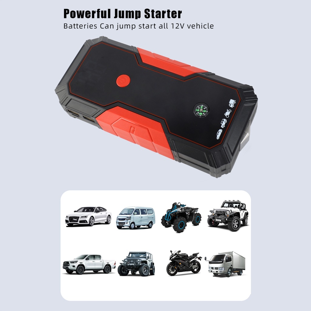 фото №6, Przenośny стартер skoku автомобильный 20000 mah 12v аккумулятор автомобильная 5y