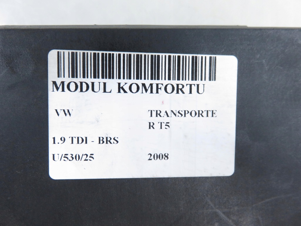 фото №9, Модуль комфорту vw transporter t5 7h0937049r 7h7970292m
