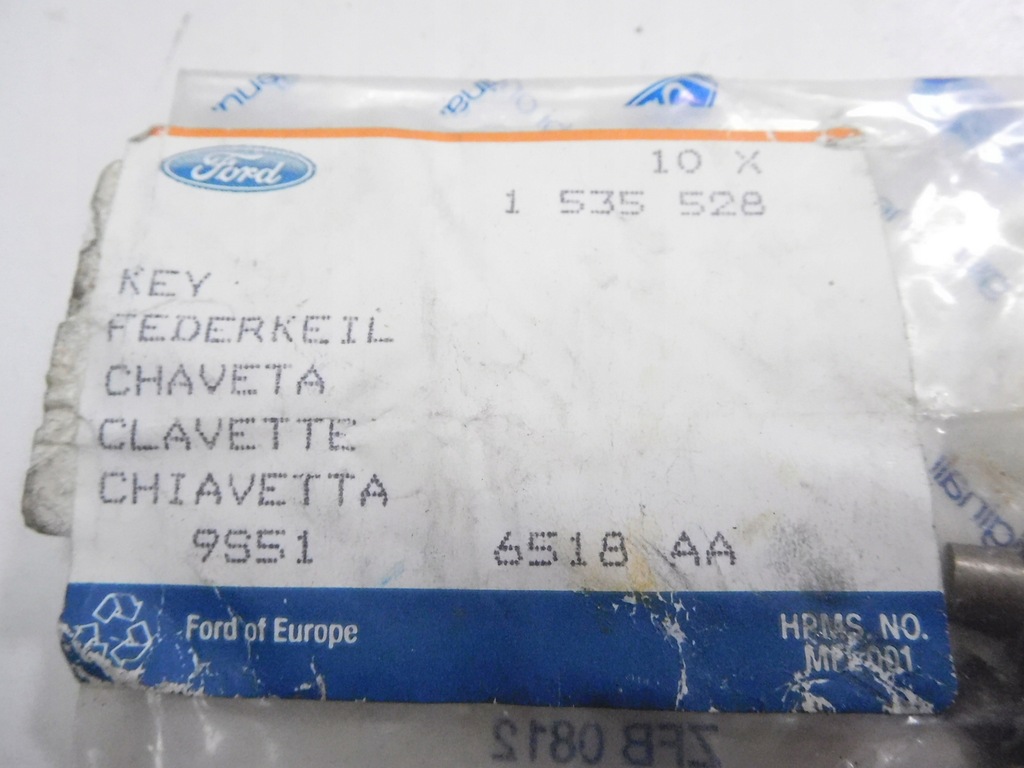 фото №7, Замок клапанний ford ka 2008- оригінальний номер 1535528