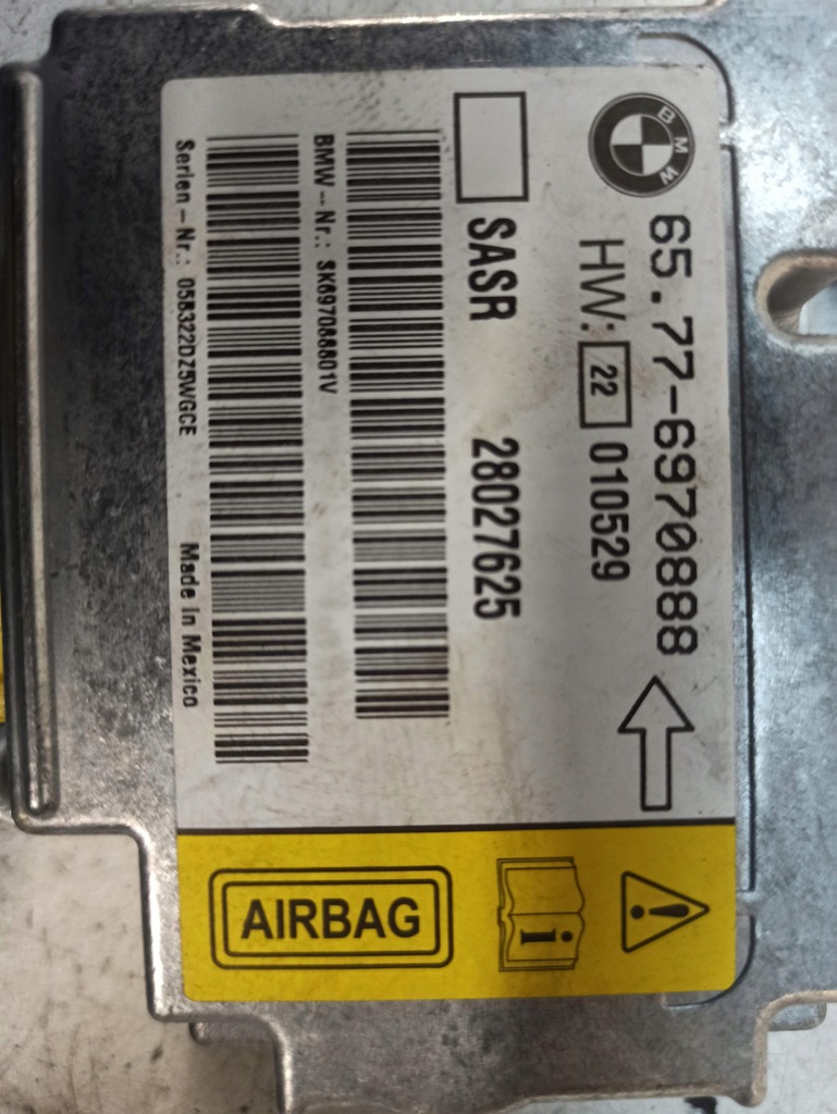 фото №8, Bmw e65 e66 датчик подушка безопасности подушек 6970888