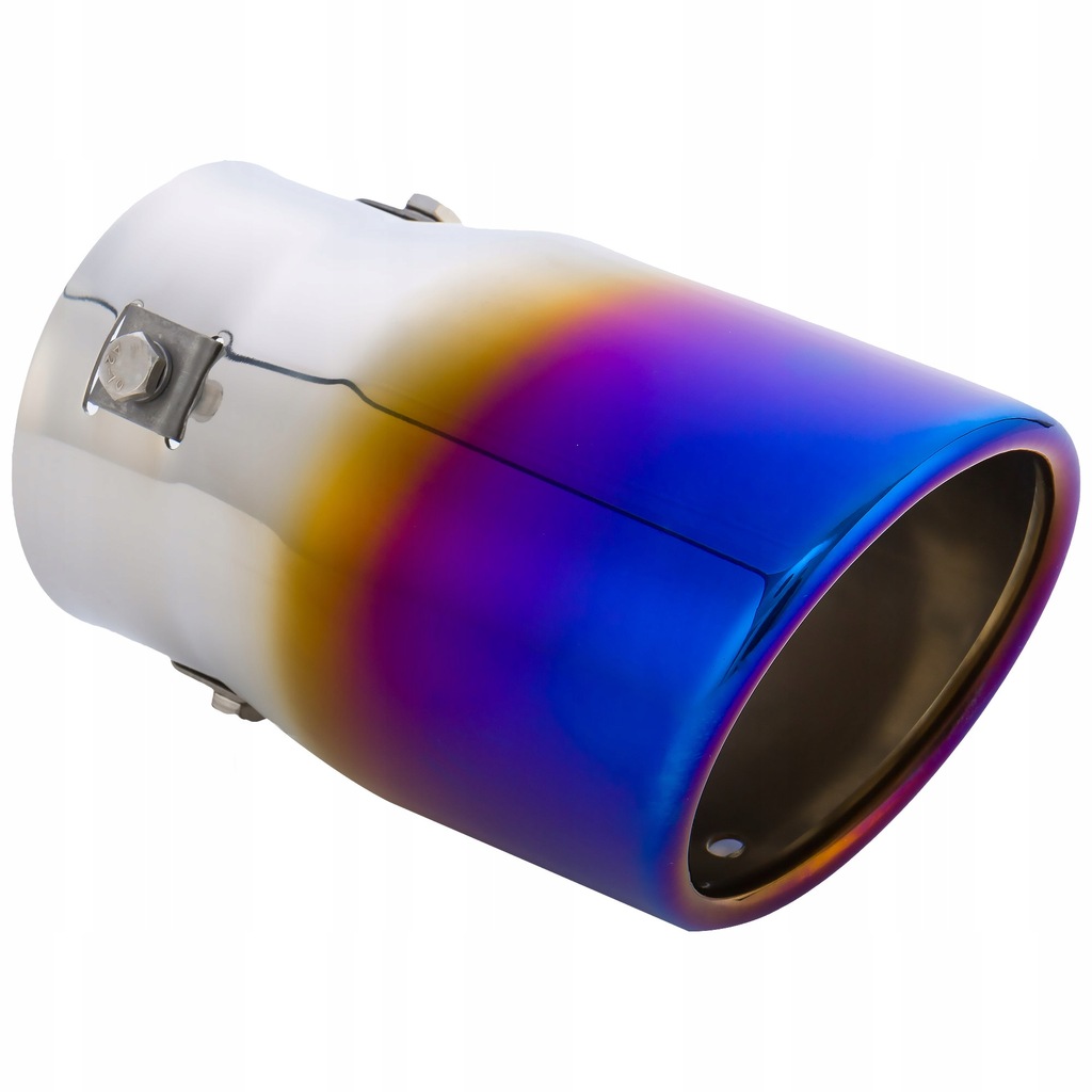 фото №12, Наконечник na гасник накладка вихлоп глушника хром сталь нержавіюча mt 007blc