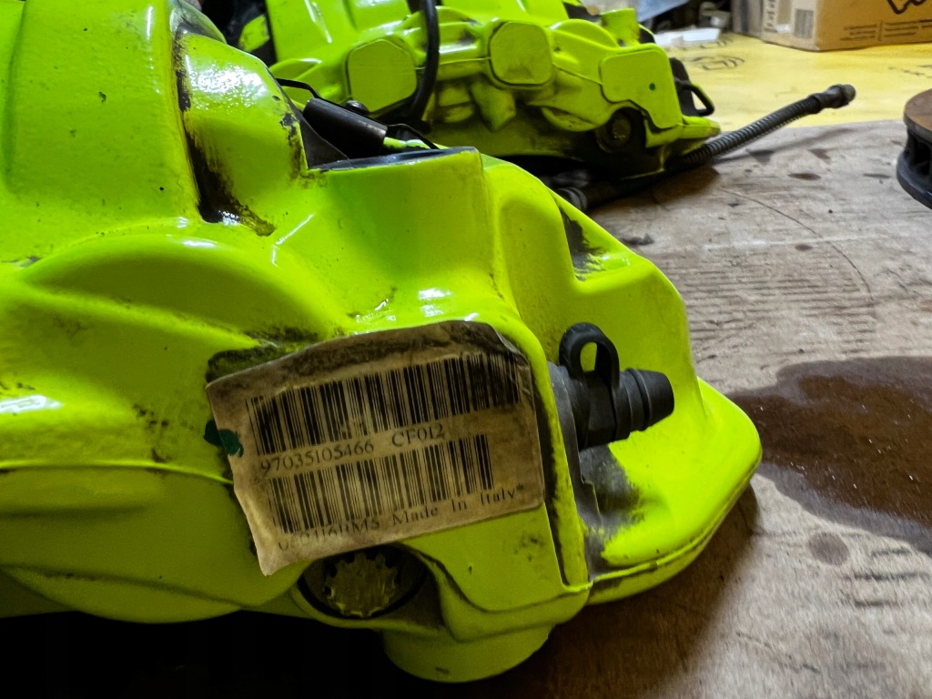 фото №13, Тормозные диски тормоза суппорты перед задняя porsche panamera 970 i lift 3.0 s e-hybrid