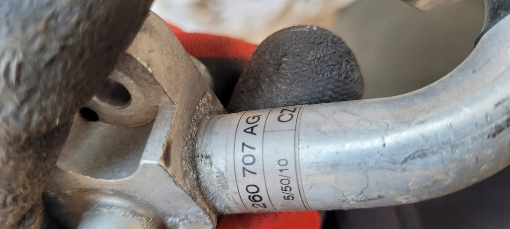 фото №8, A7 4g шланг трубка кондиционера 3.0 tdi 4g0260707ag a6 c7 4g