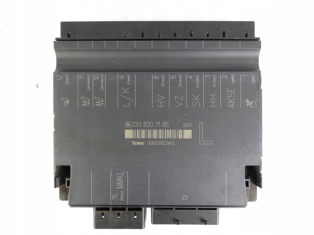 фото №1, Mercedes s klasa w220 модуль сидіння лівий перед