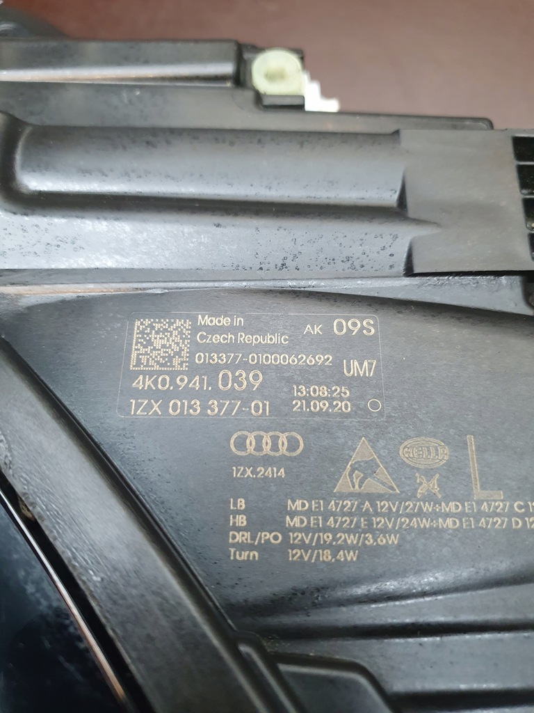 фото №13, Лампа перед ліва full led matrix audi a6 c8 4k0