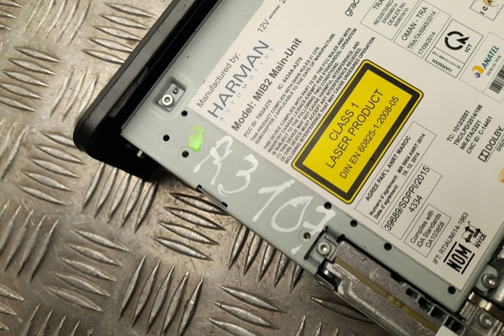 фото №8, Радио bez навигации audi q5 fy 80a919605 дизель 140kw 2017