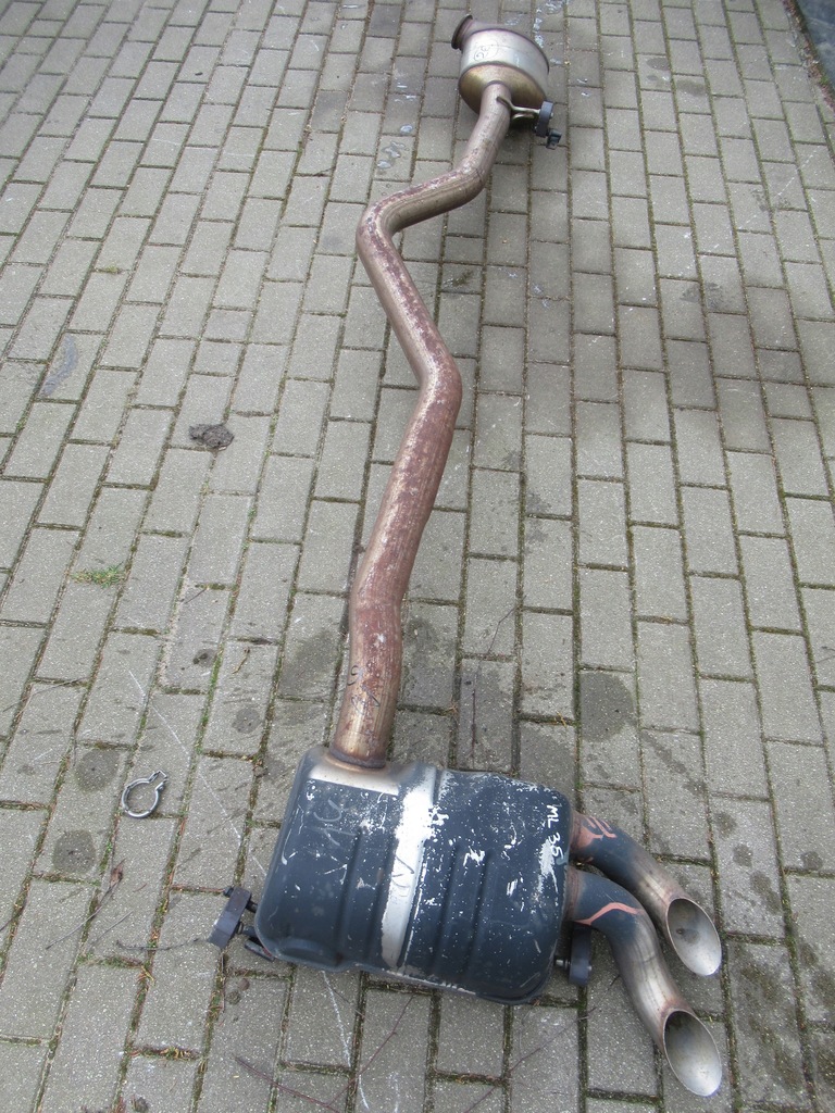 фото №1, Mercedes ml w166 350 cdi гаситель выхлоп kompletny