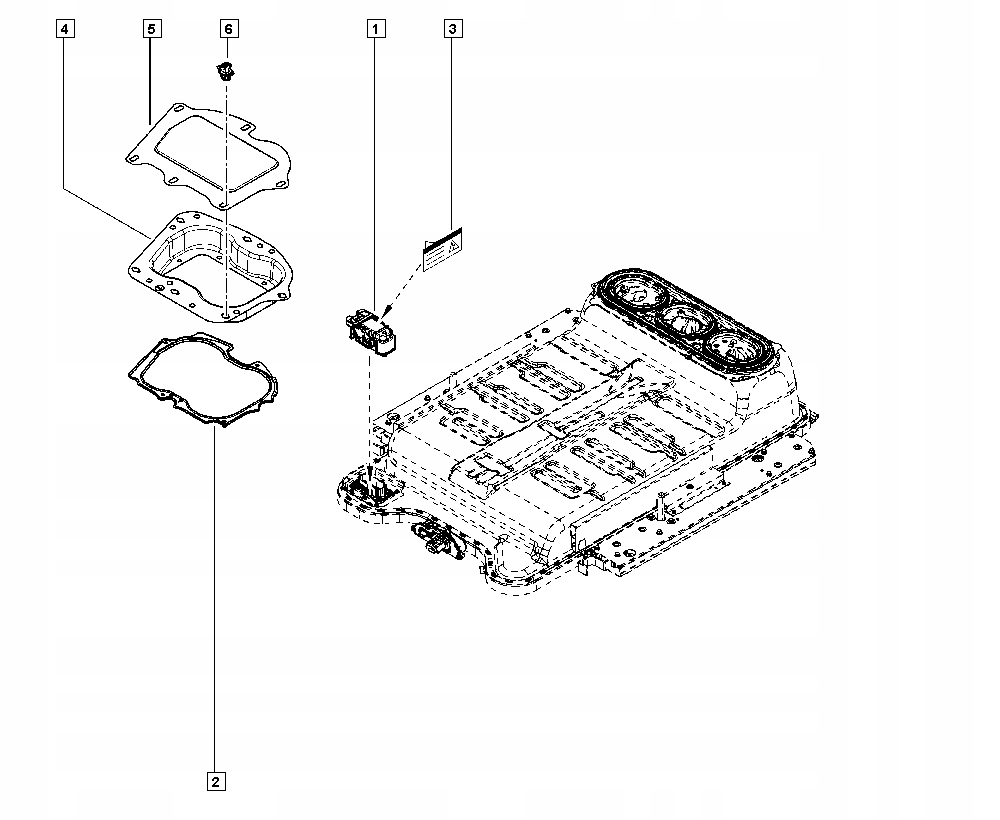 фото №4, Renault zoe nowa прокладка крышка предохранитель