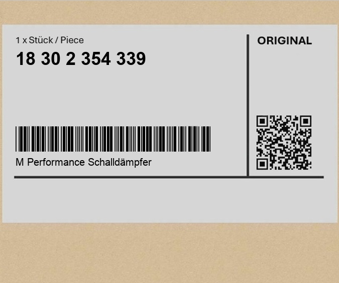 фото №1, Система глушника m performance bmw 4 f32 f33 f36 gran coupé 3 f31 f30