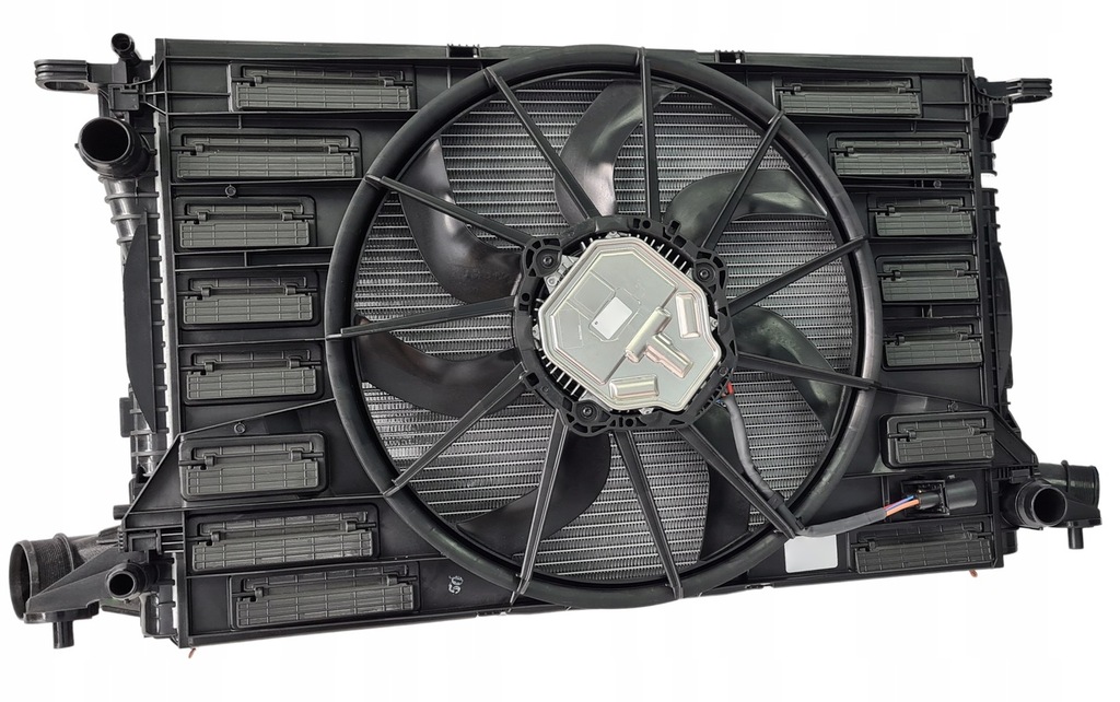 фото №2, Комплект радиатор + вентилятор audi q5 fy 15- 3.0 8w0121251m 8w0121003b