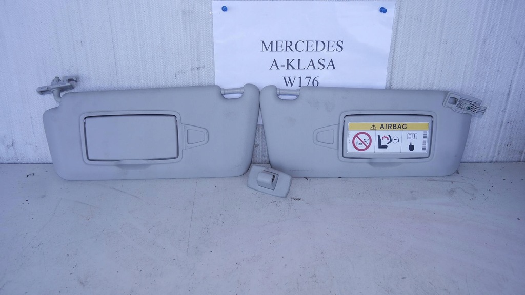 фото №1, Козирок захист ліва права mercedes w176