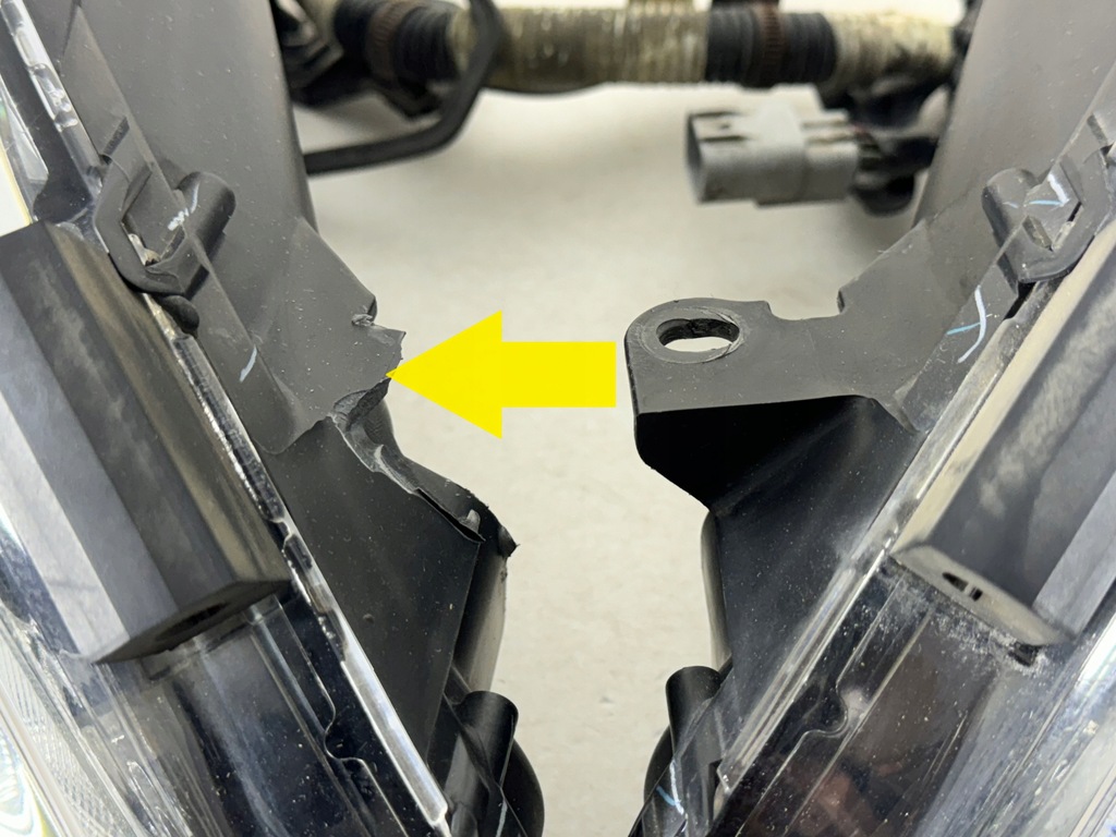 фото №3, Lexus is ii lift 250 220 bi-xenon led лампа левая правая перед фары eur