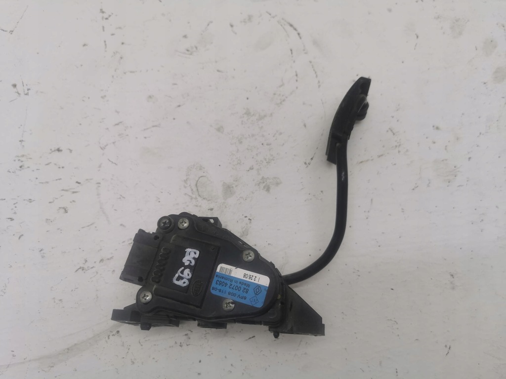 фото №2, Потенциометр газа renault master ii 8200724063