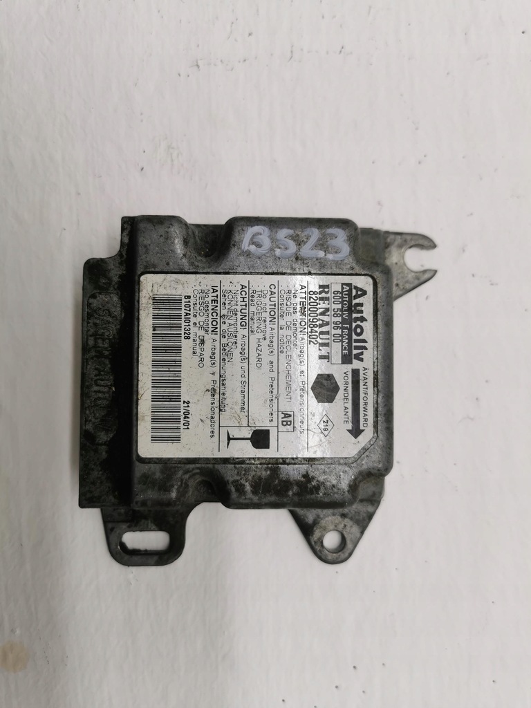 фото №1, Модуль подушка безпеки renault kangoo i 8200098402 97-07