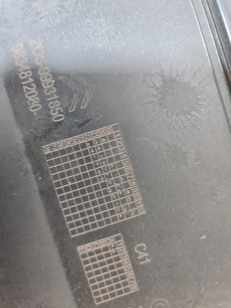 фото №12, Citroen c4 iii бампер задний накладка задняя спойлер 9834812080